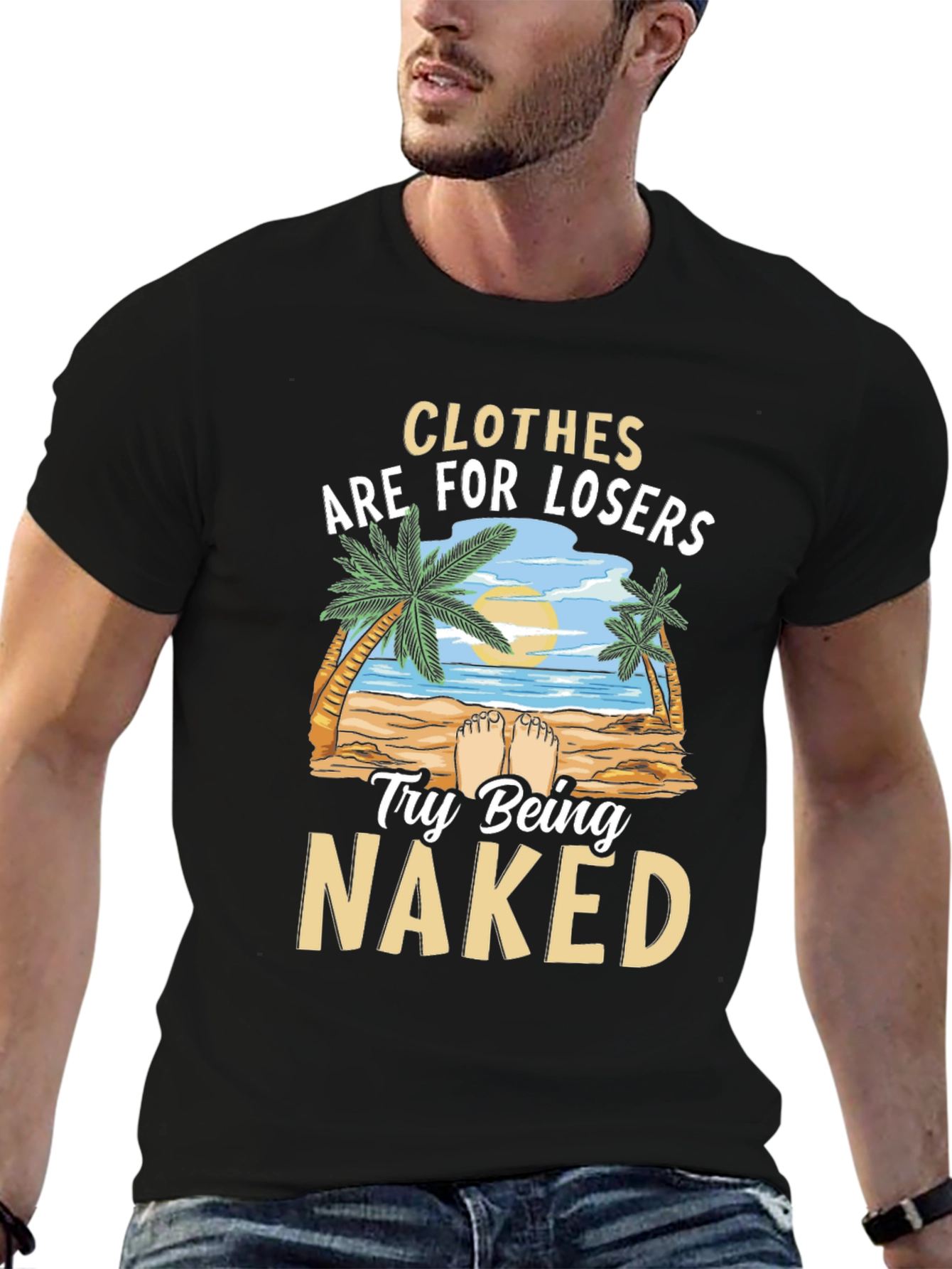 Clothes are for Losers T-Shirt