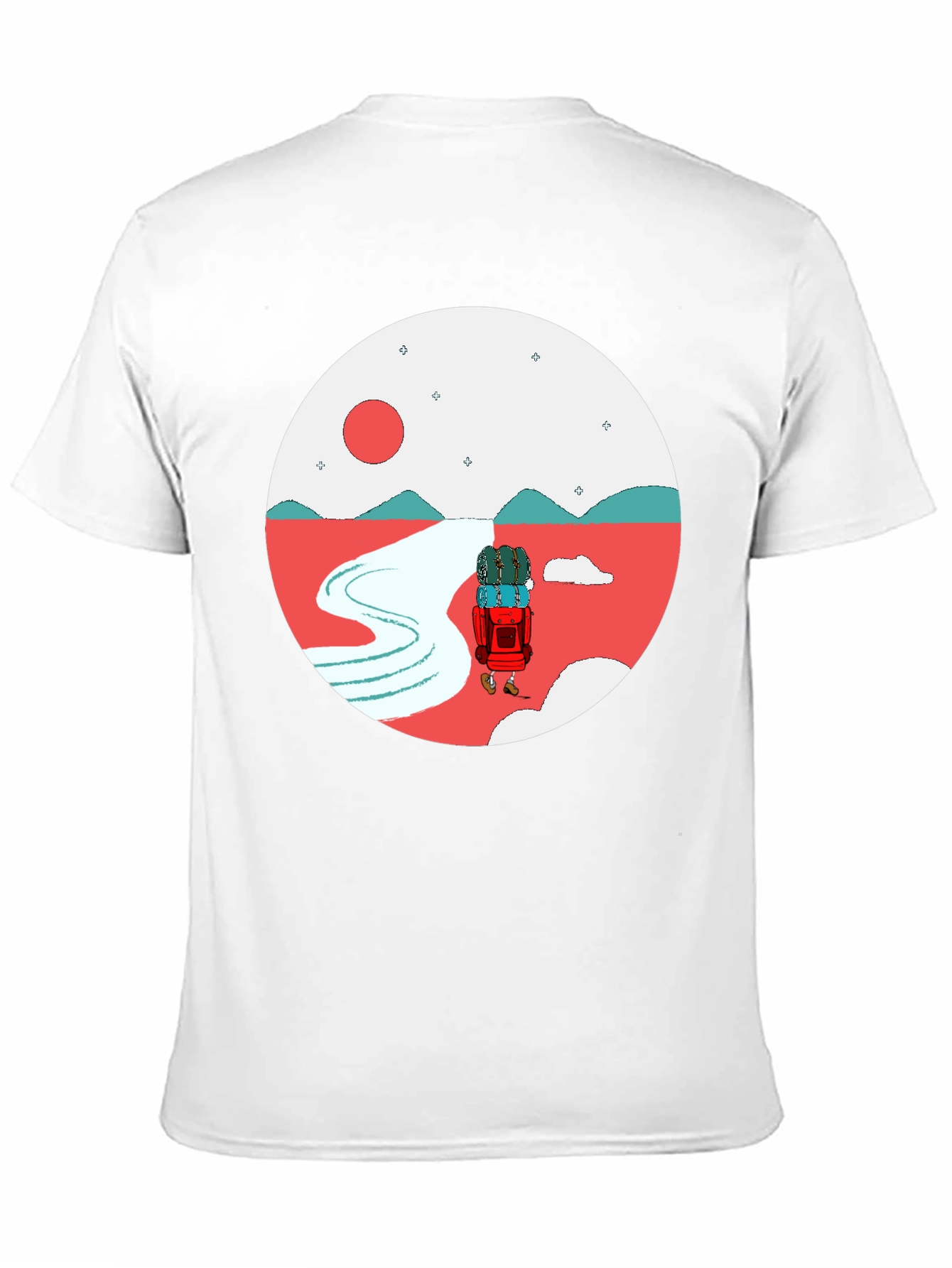 Adventure Graphic Tee - Round Design