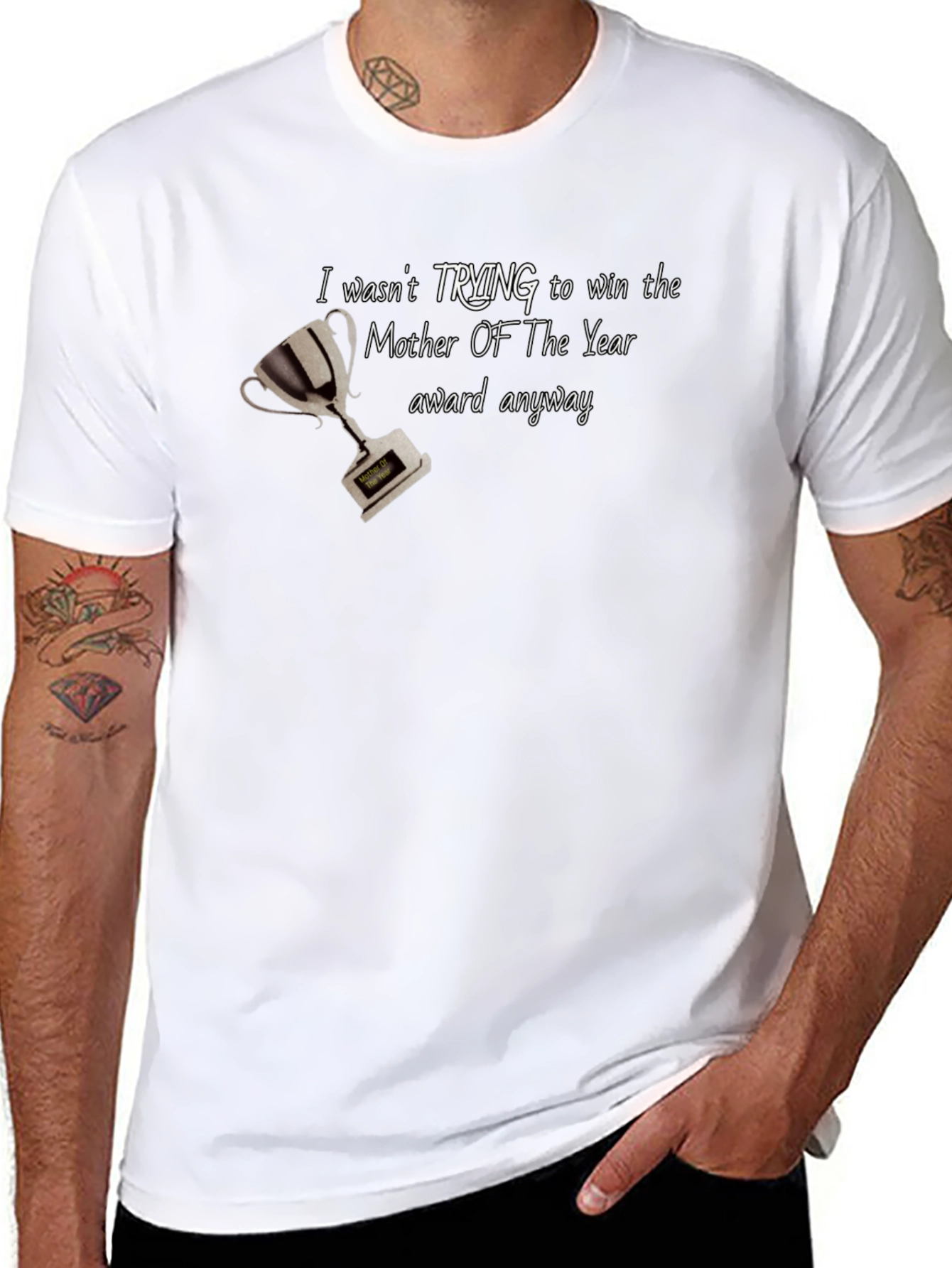 Funny Mother Of The Year Graphic T-Shirt