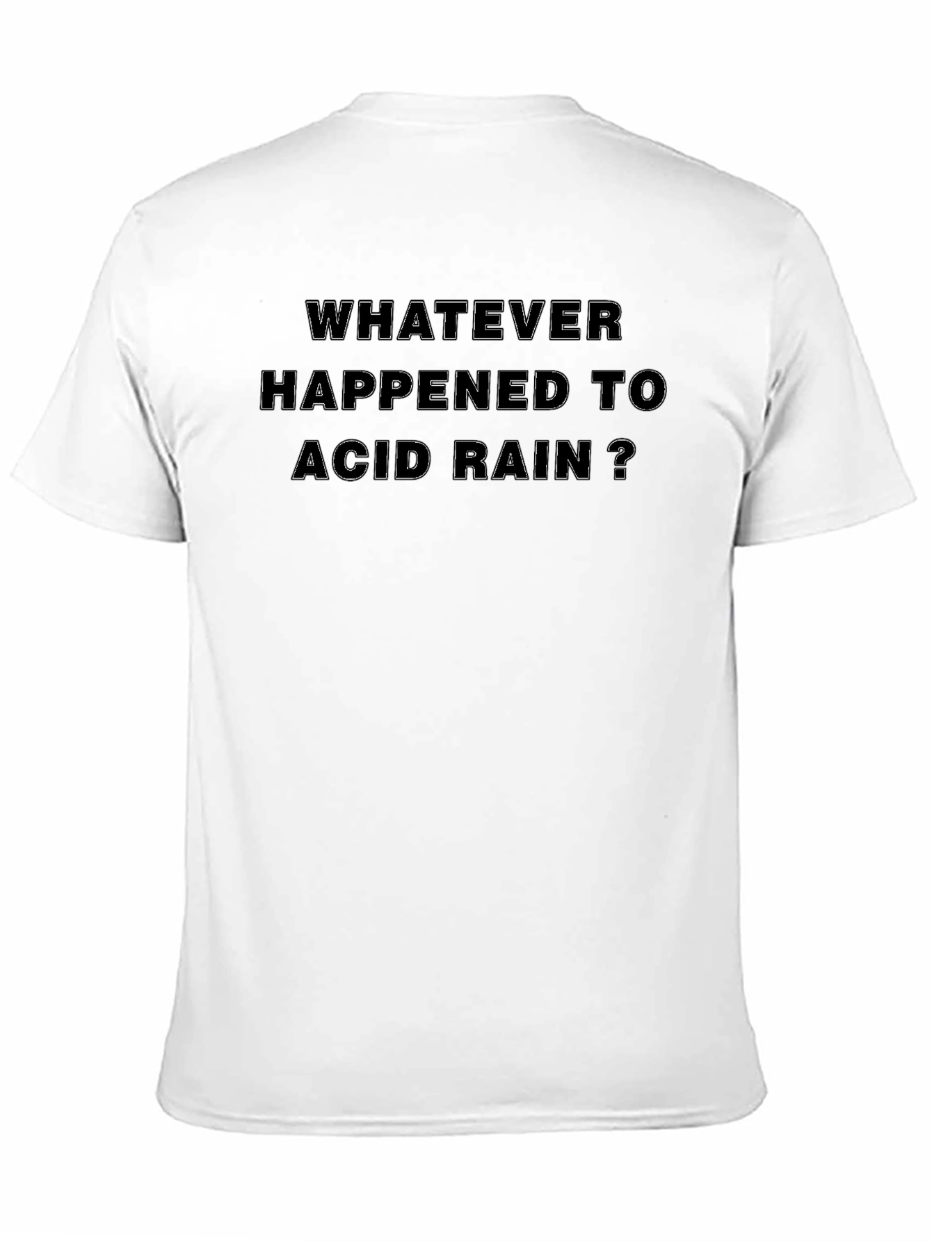 Acid Rain Graphic Black T-Shirt