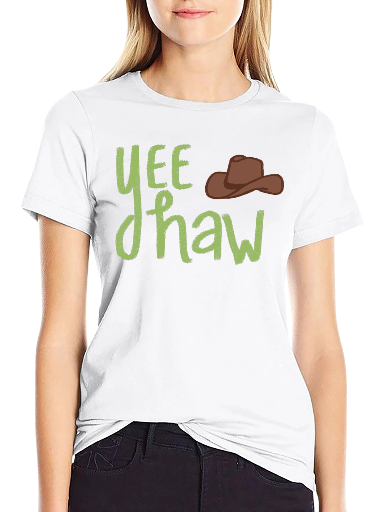 Yee Haw Cowboy T-Shirt - Western Style