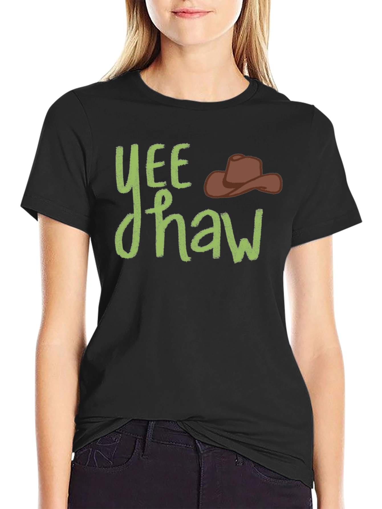 Yee Haw Cowboy T-Shirt - Western Style