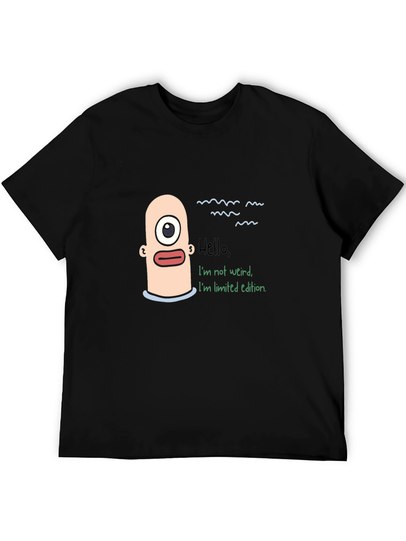 Unique Graphic Tee - Hello Im Limited Edition