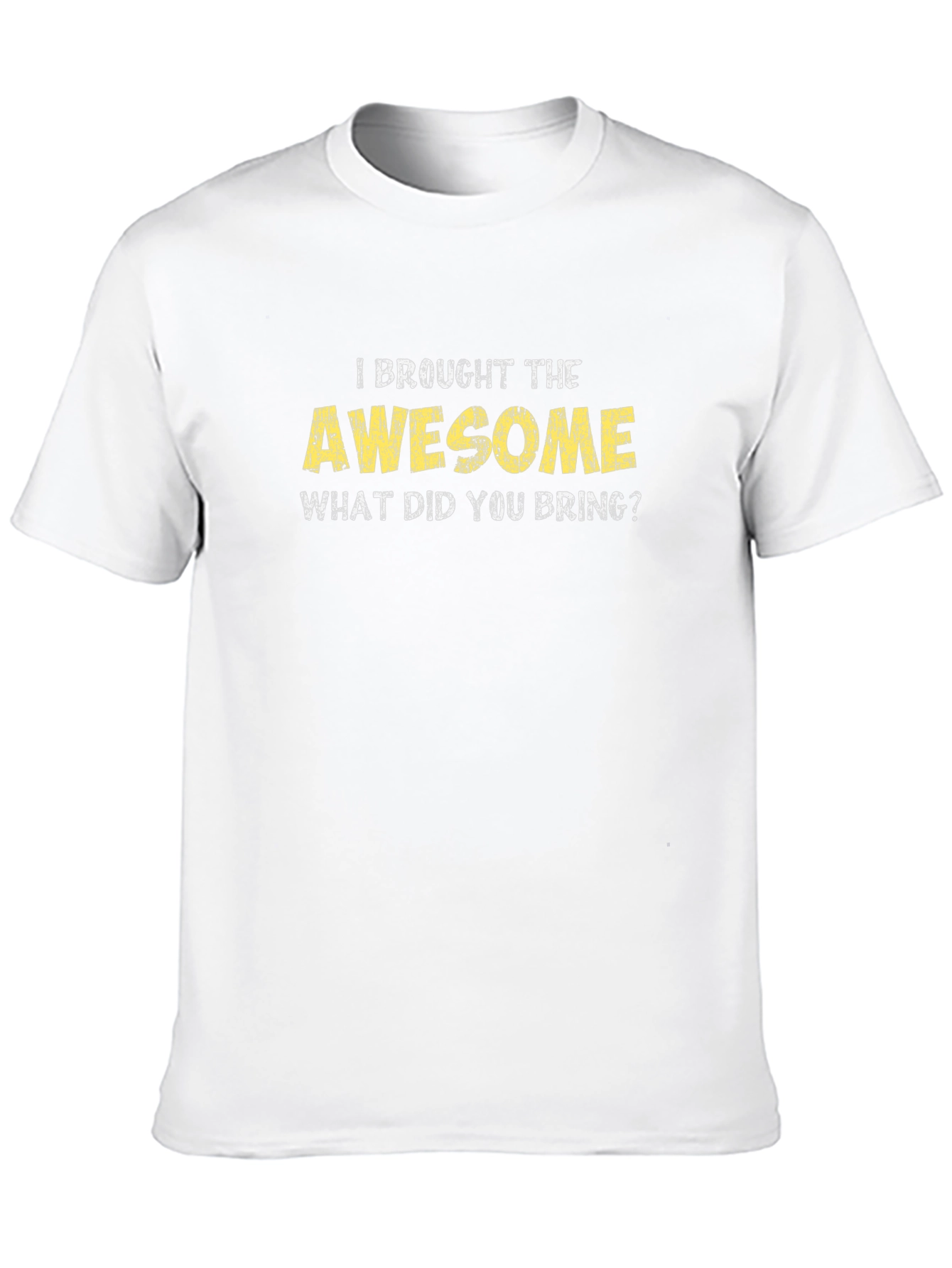 Awesome Graphic Print T-Shirt