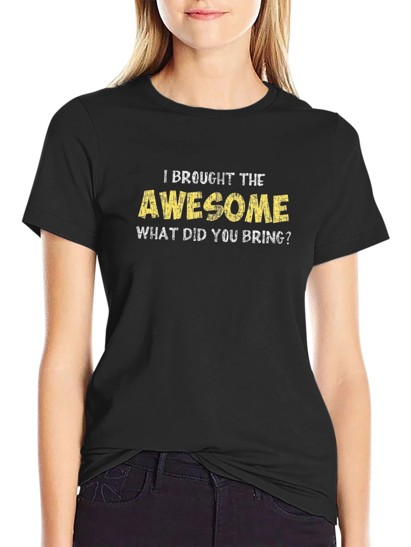 Awesome Graphic Print T-Shirt