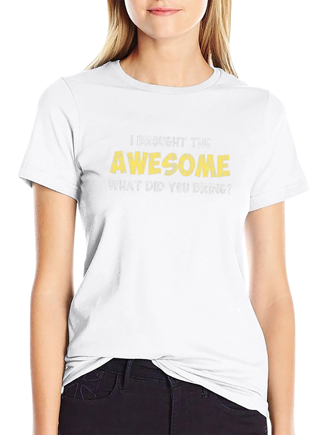 Awesome Graphic Print T-Shirt