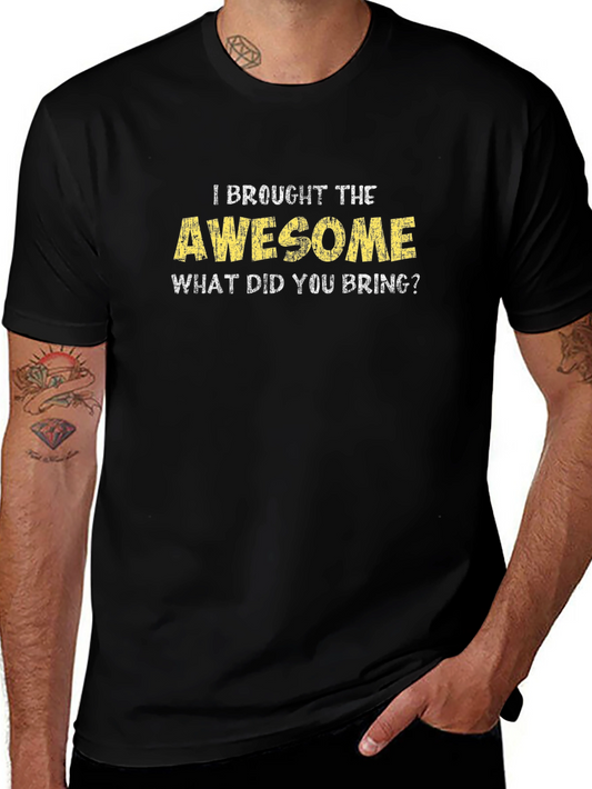 Awesome Graphic Print T-Shirt