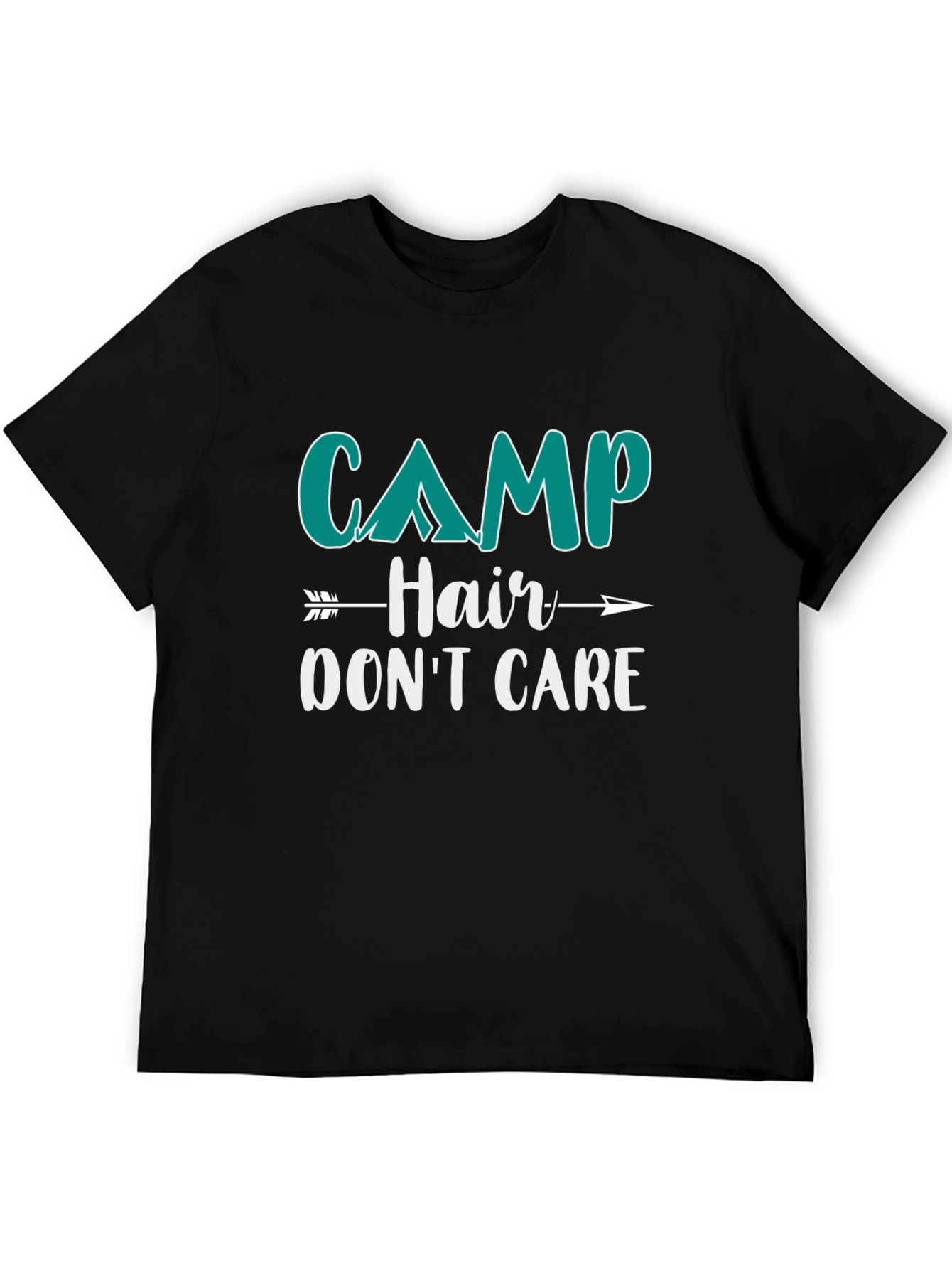 Camp Hair Dont Care Graphic T-Shirt