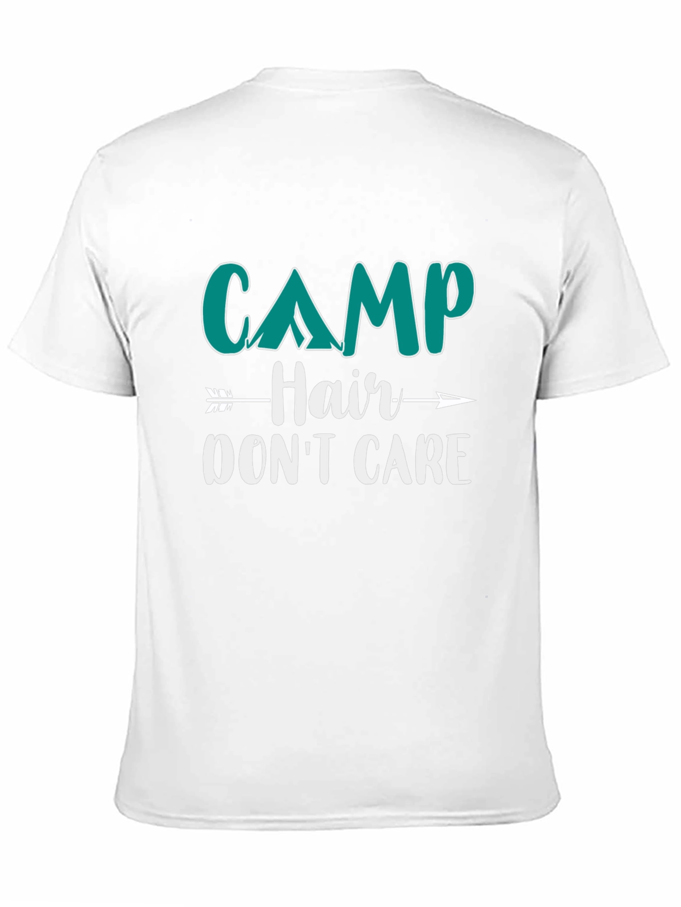 Camp Hair Dont Care Graphic T-Shirt
