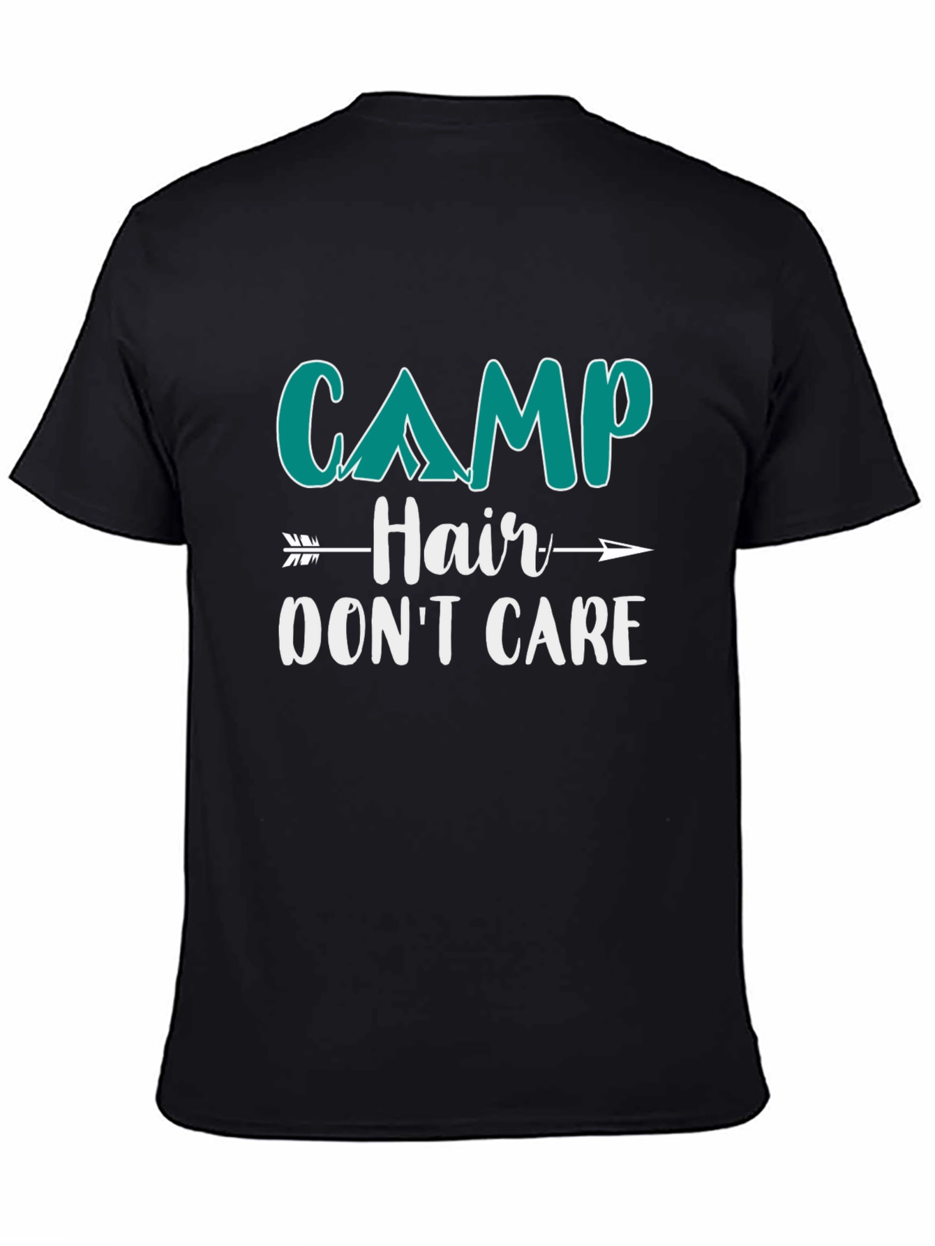 Camp Hair Dont Care Graphic T-Shirt