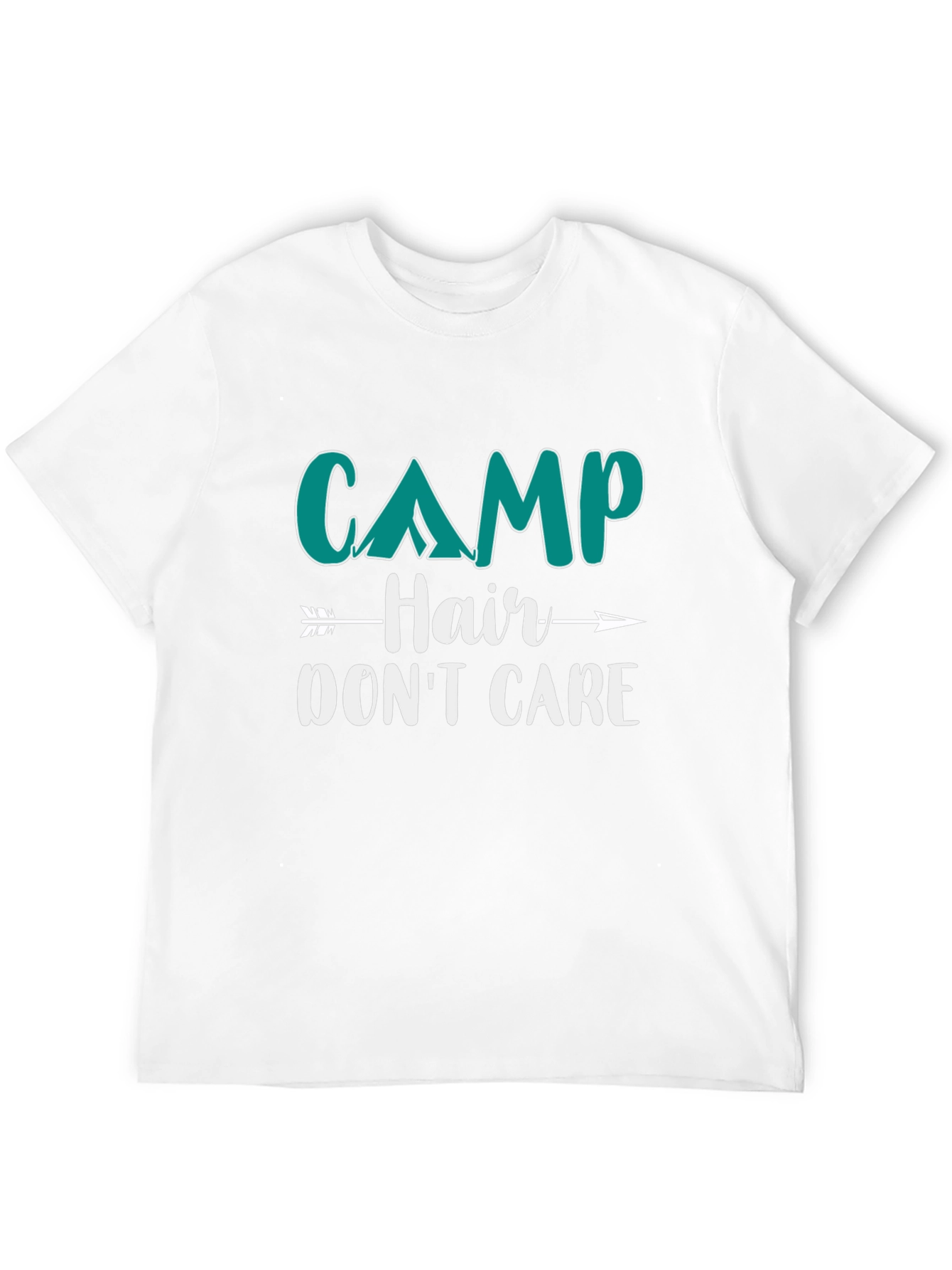 Camp Hair Dont Care Graphic T-Shirt