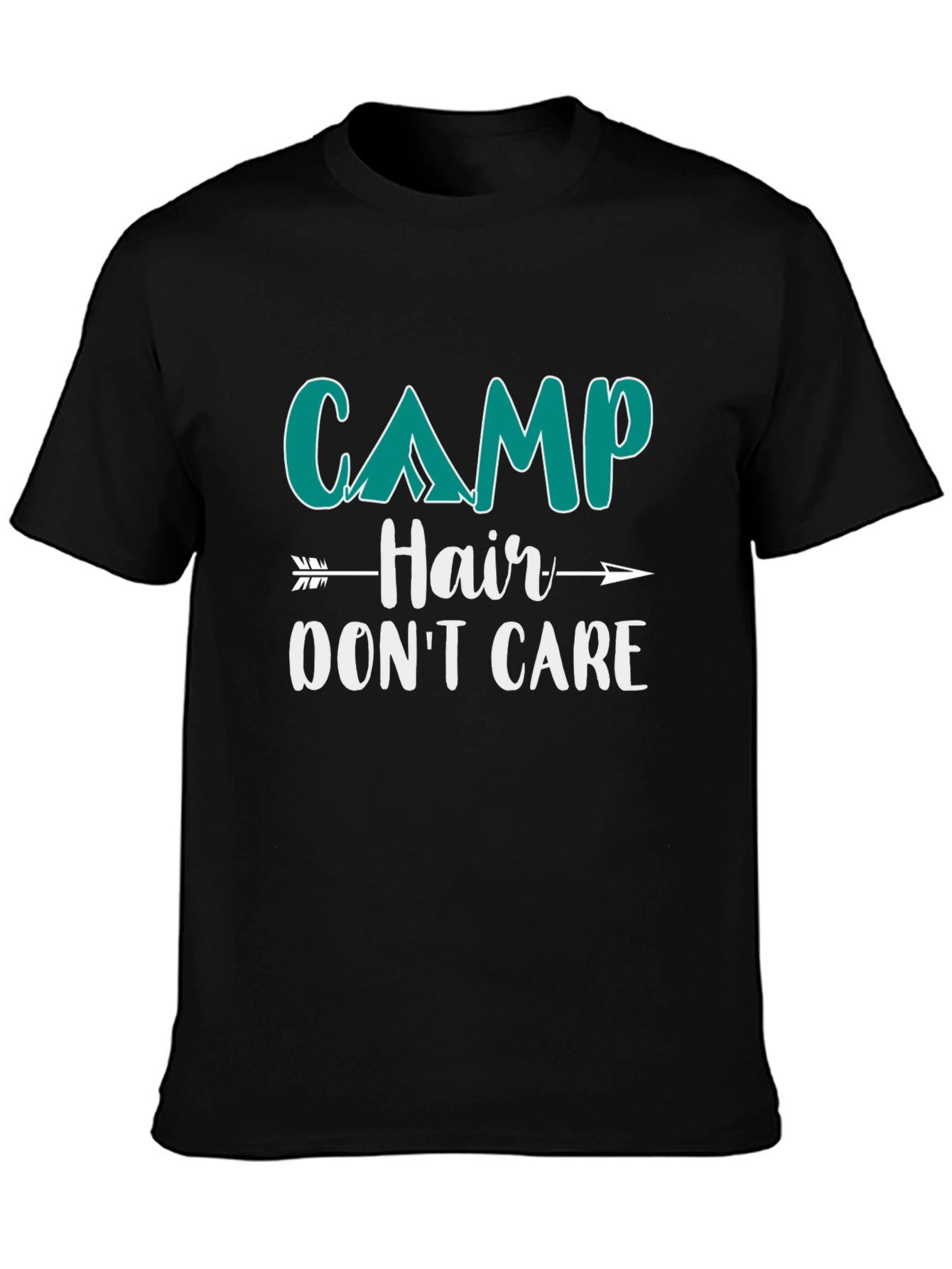 Camp Hair Dont Care Graphic T-Shirt