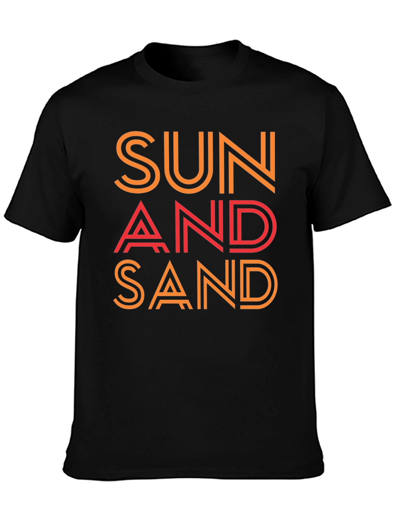 Sun & Sand Graphic Tee - Stylish Summer T-Shirt