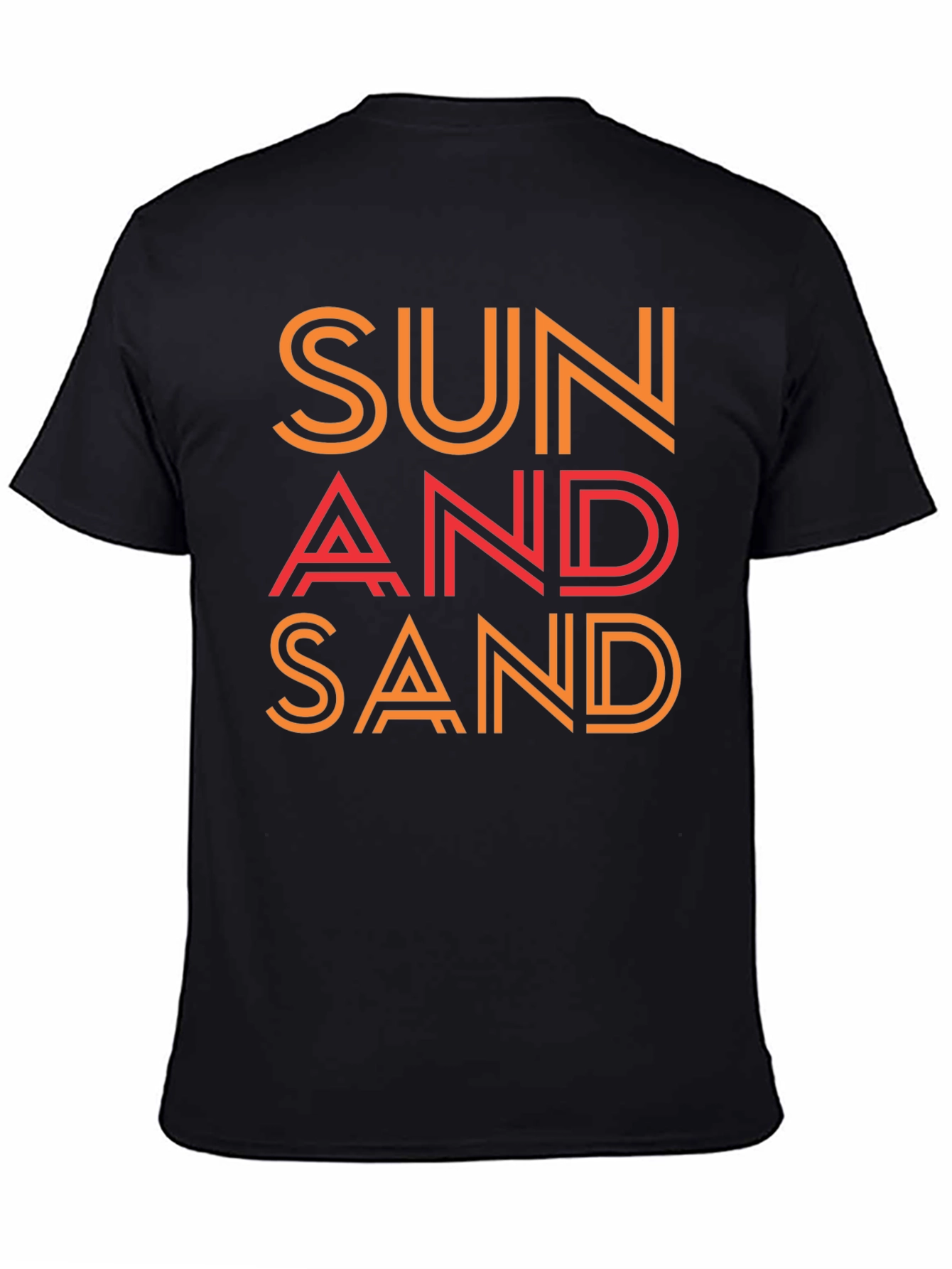 Sun & Sand Graphic Tee - Stylish Summer T-Shirt