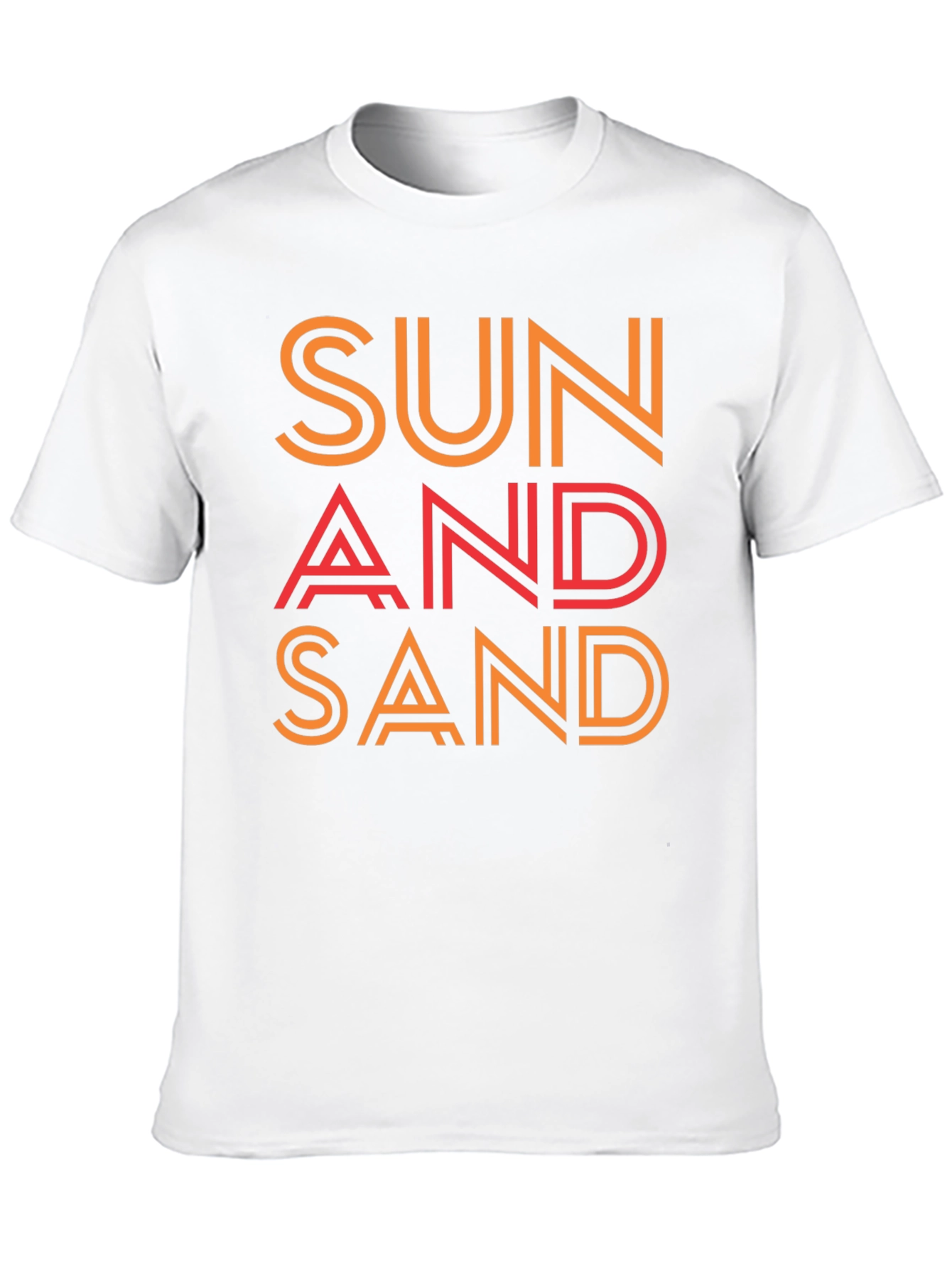 Sun & Sand Graphic Tee - Stylish Summer T-Shirt