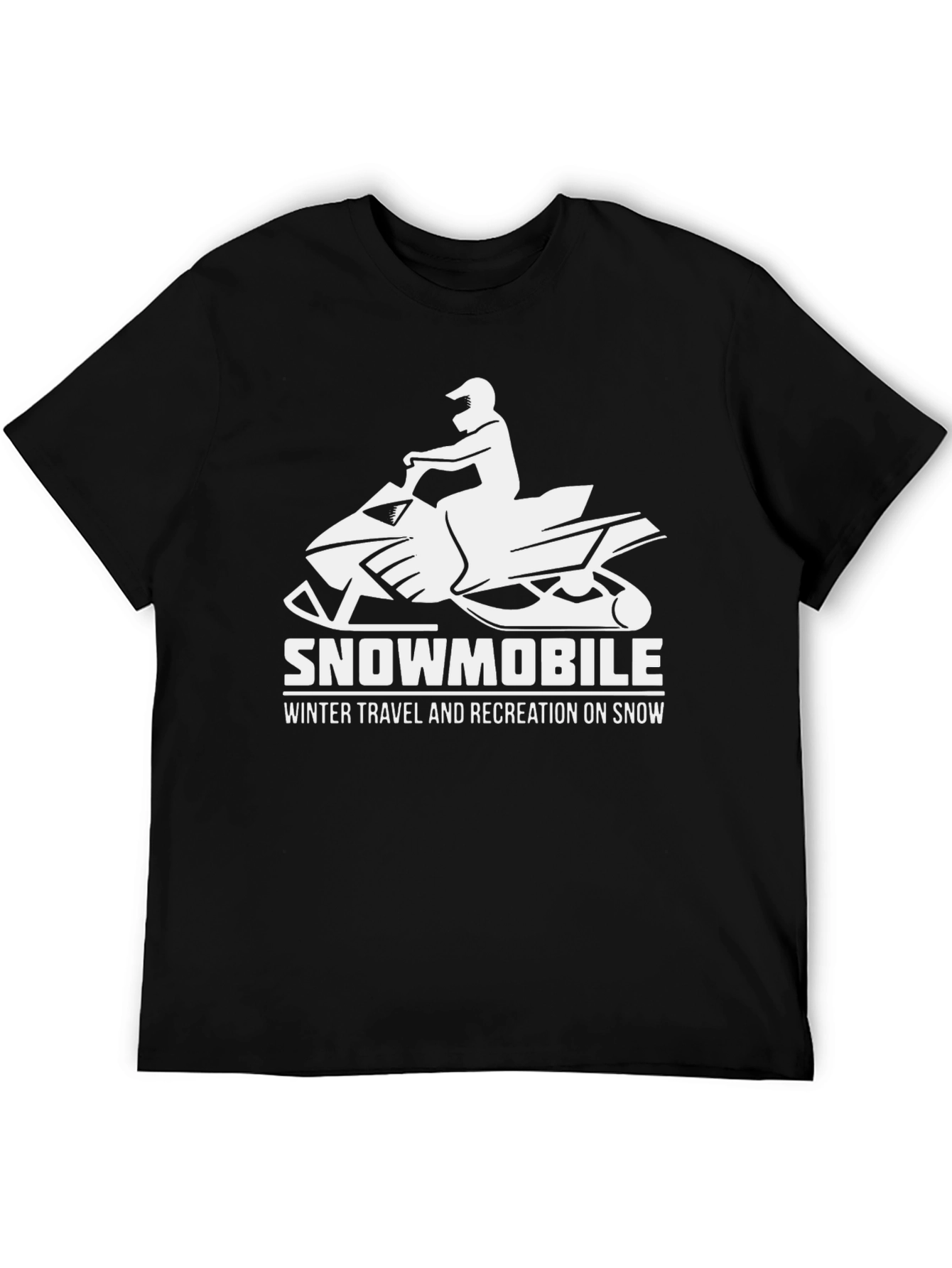 Snowmobile Winter Travel T-Shirt