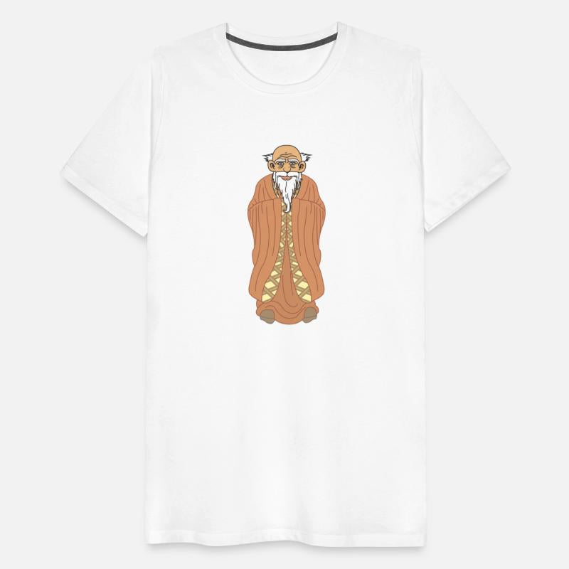 Zen Master – Wise Bearded Man Standing