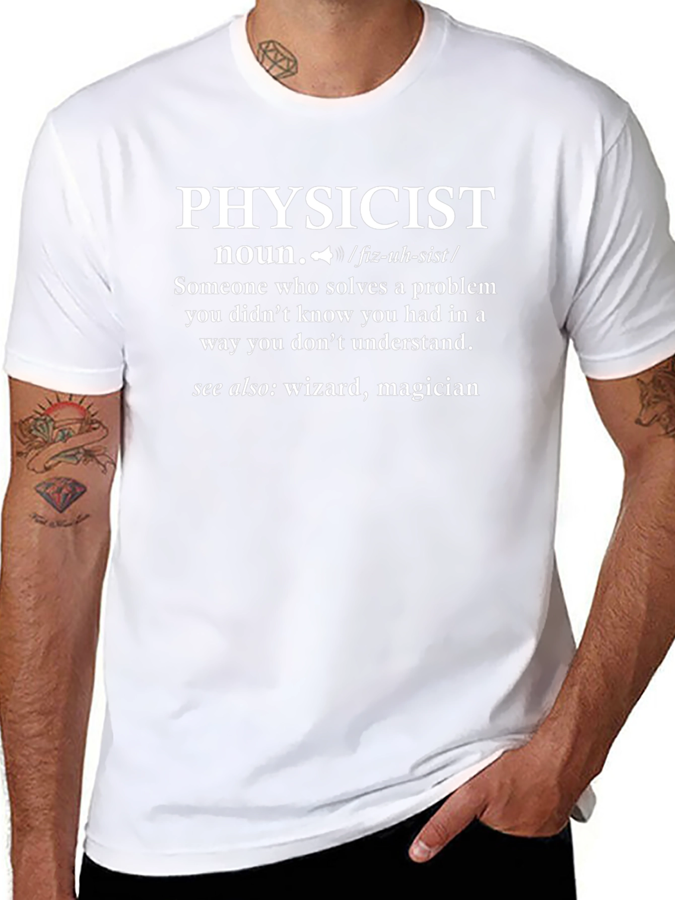 Physicist Definition Graphic T-Shirt - Science Humor Tee