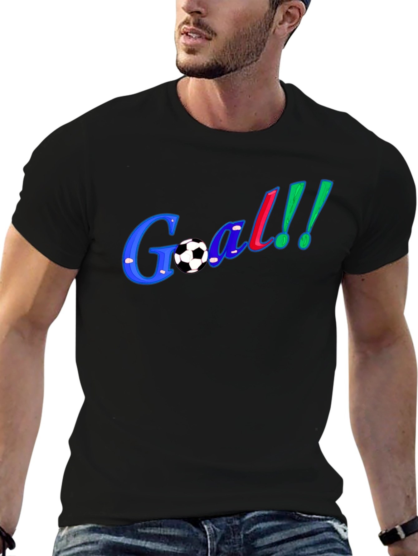 Goal! Graphic T-Shirt - Soccer Fan Tee
