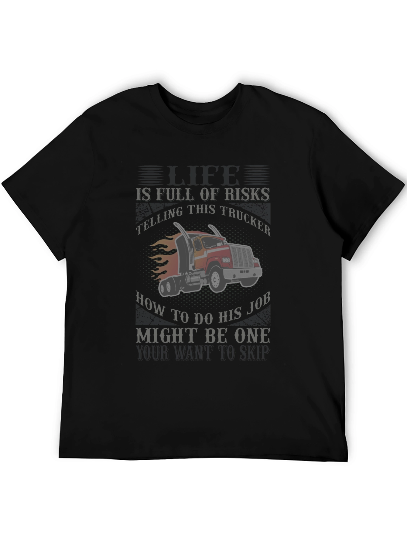 Trucker T-Shirt - Risky Business