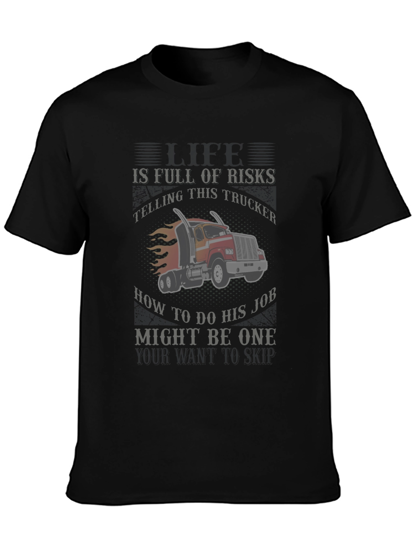 Trucker T-Shirt - Risky Business