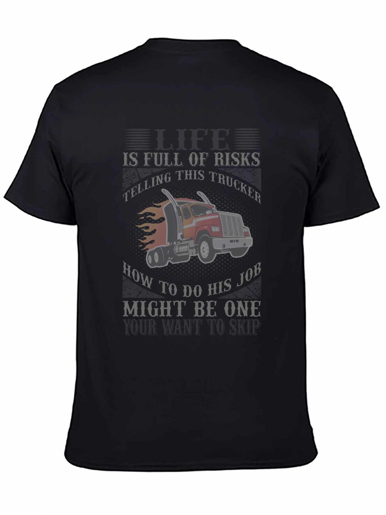 Trucker T-Shirt - Risky Business