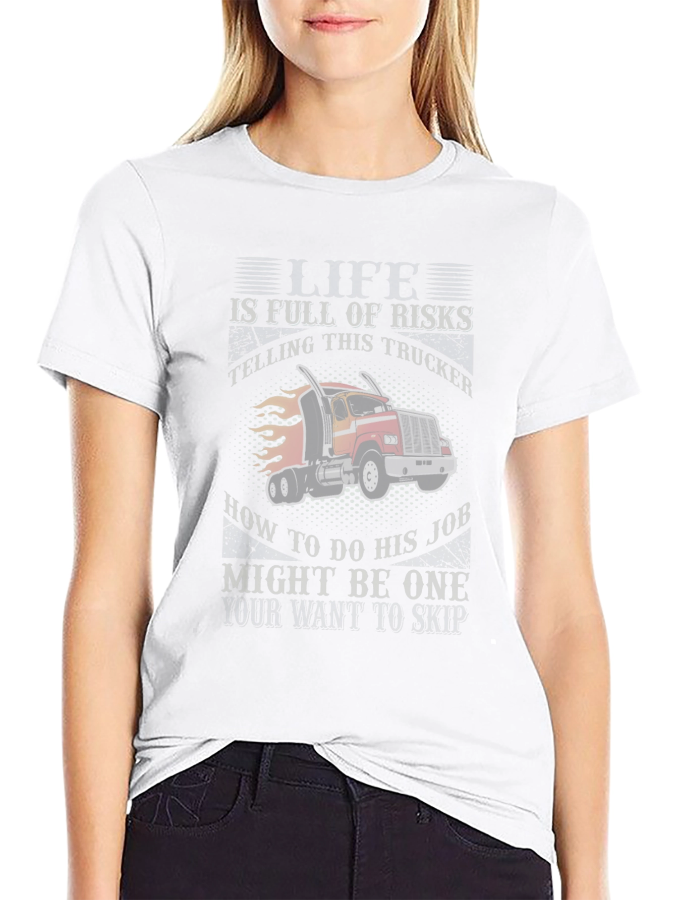Trucker T-Shirt - Risky Business