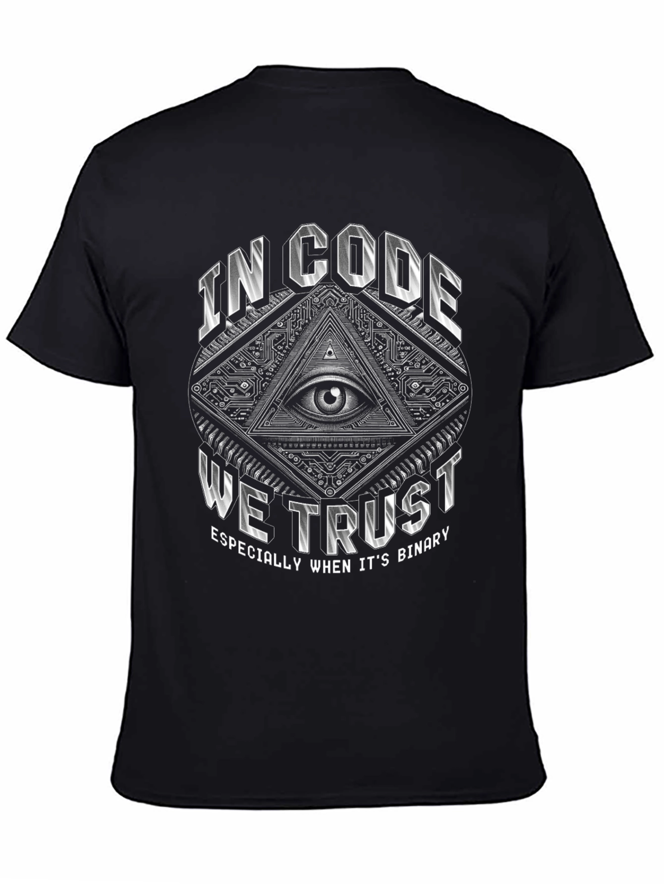 In Code We Trust Graphic T-Shirt