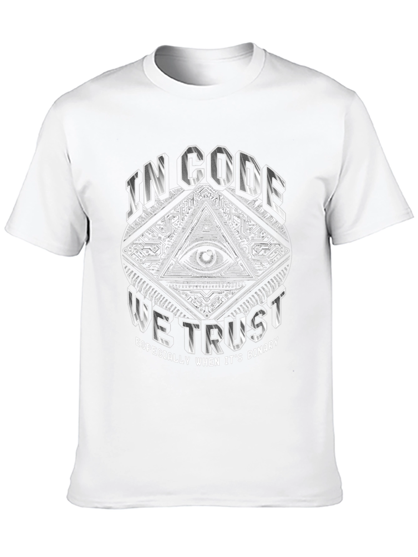 In Code We Trust Graphic T-Shirt
