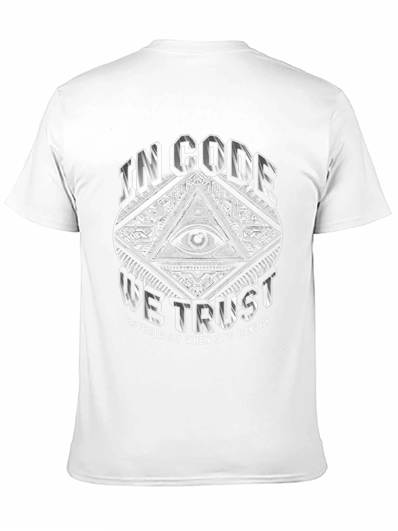 In Code We Trust Graphic T-Shirt