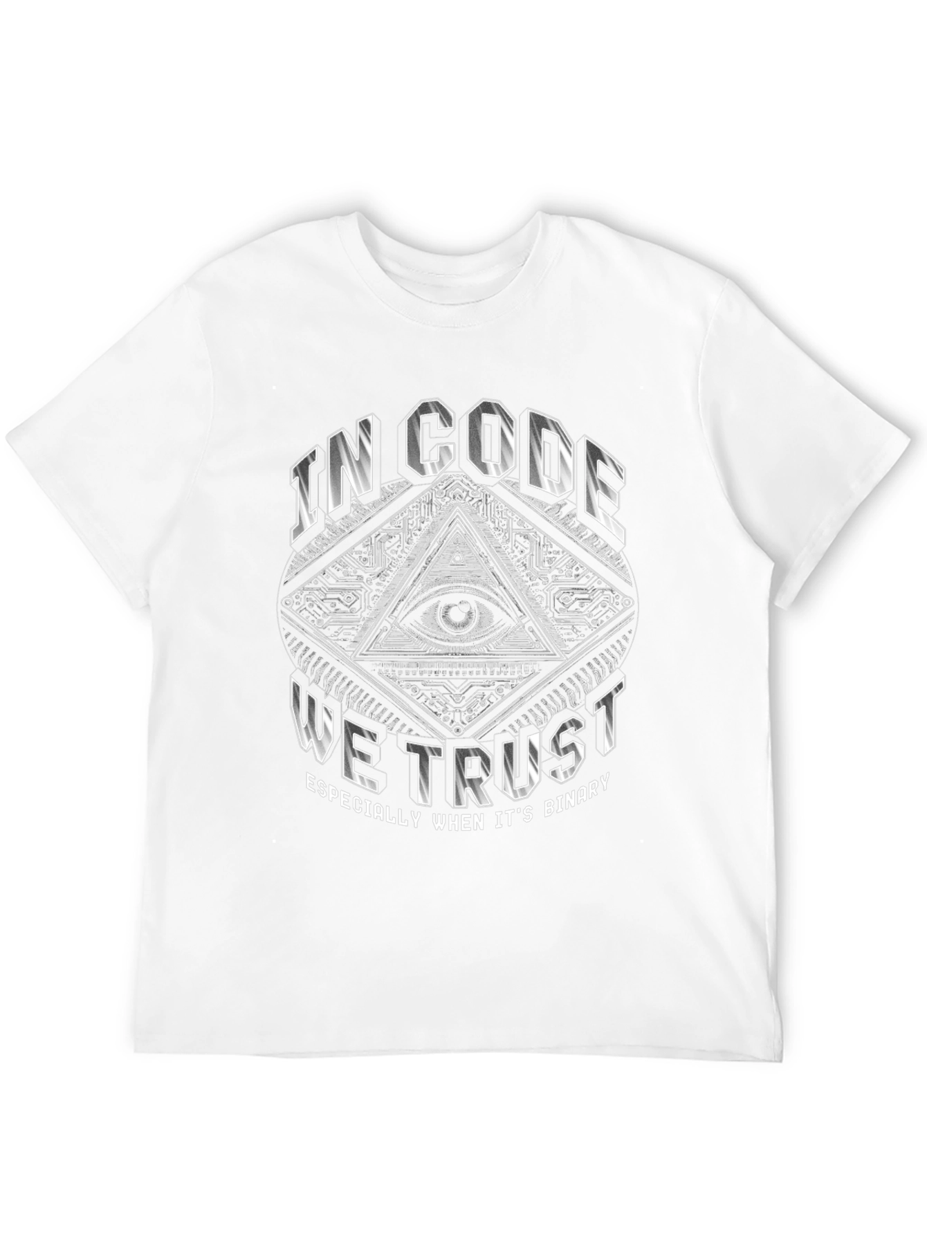 In Code We Trust Graphic T-Shirt