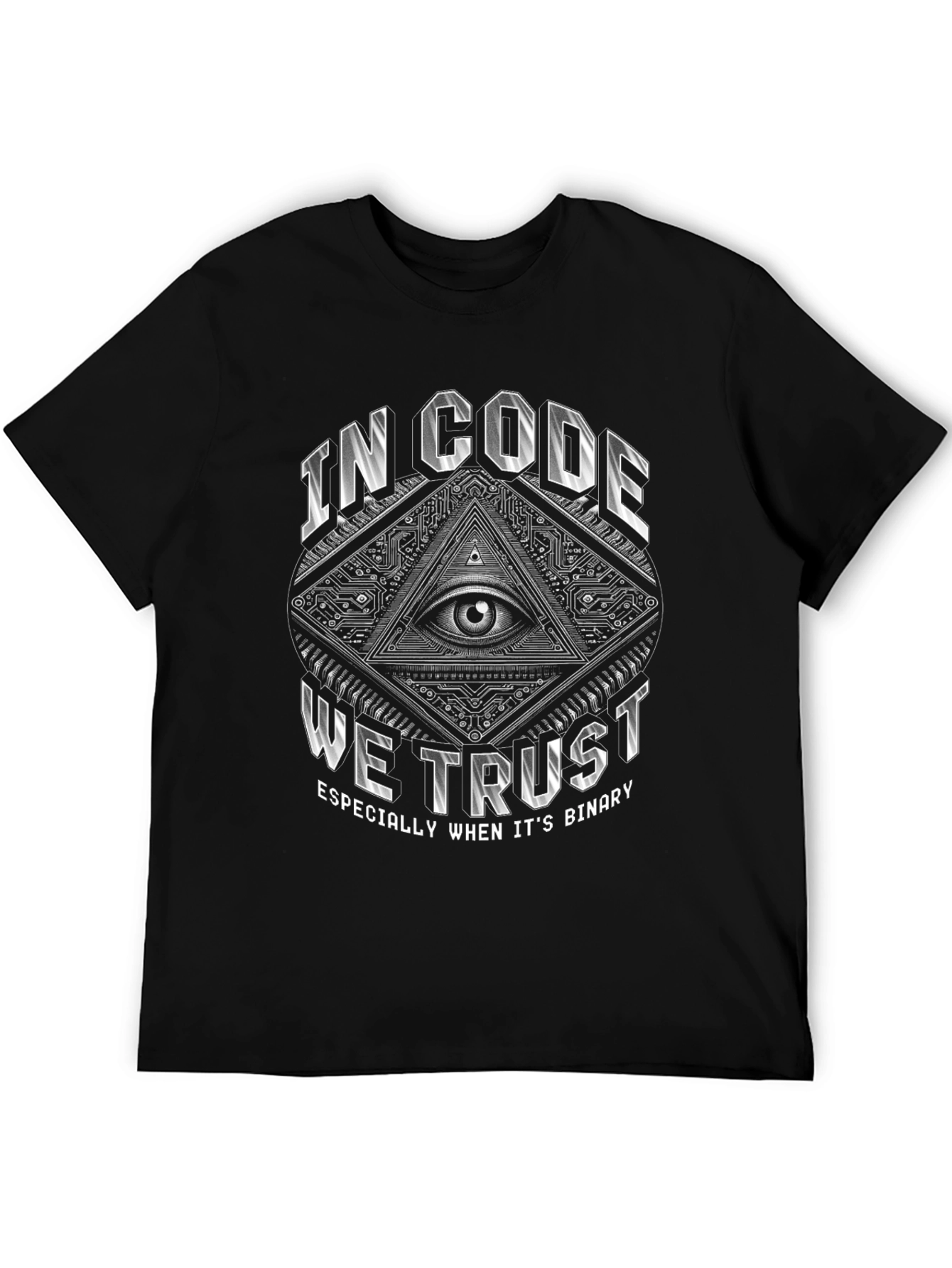 In Code We Trust Graphic T-Shirt