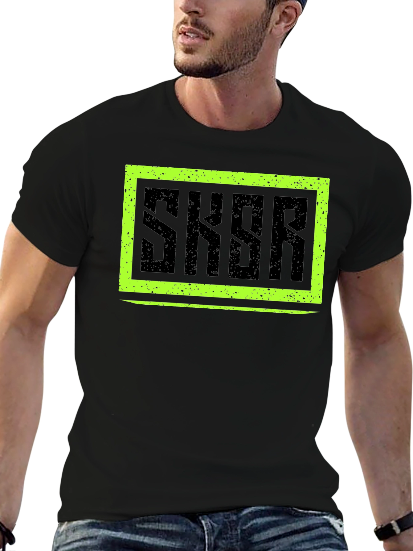 SKSR Graphic Tee - Black Unisex T-Shirt