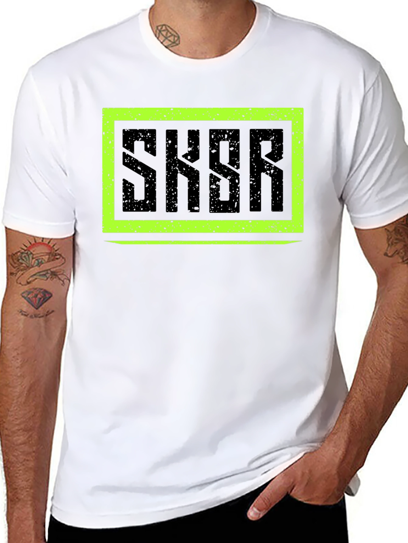 SKSR Graphic Tee - Black Unisex T-Shirt