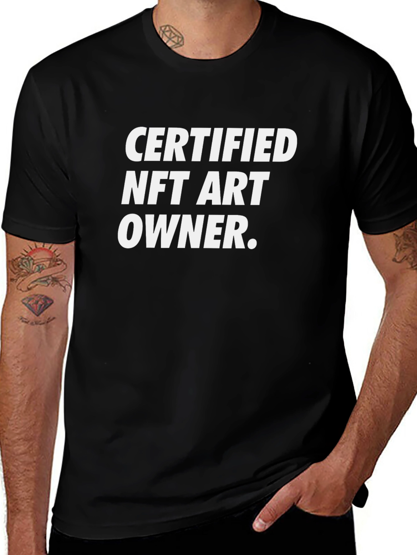 Certified NFT Art Owner Graphic Tee