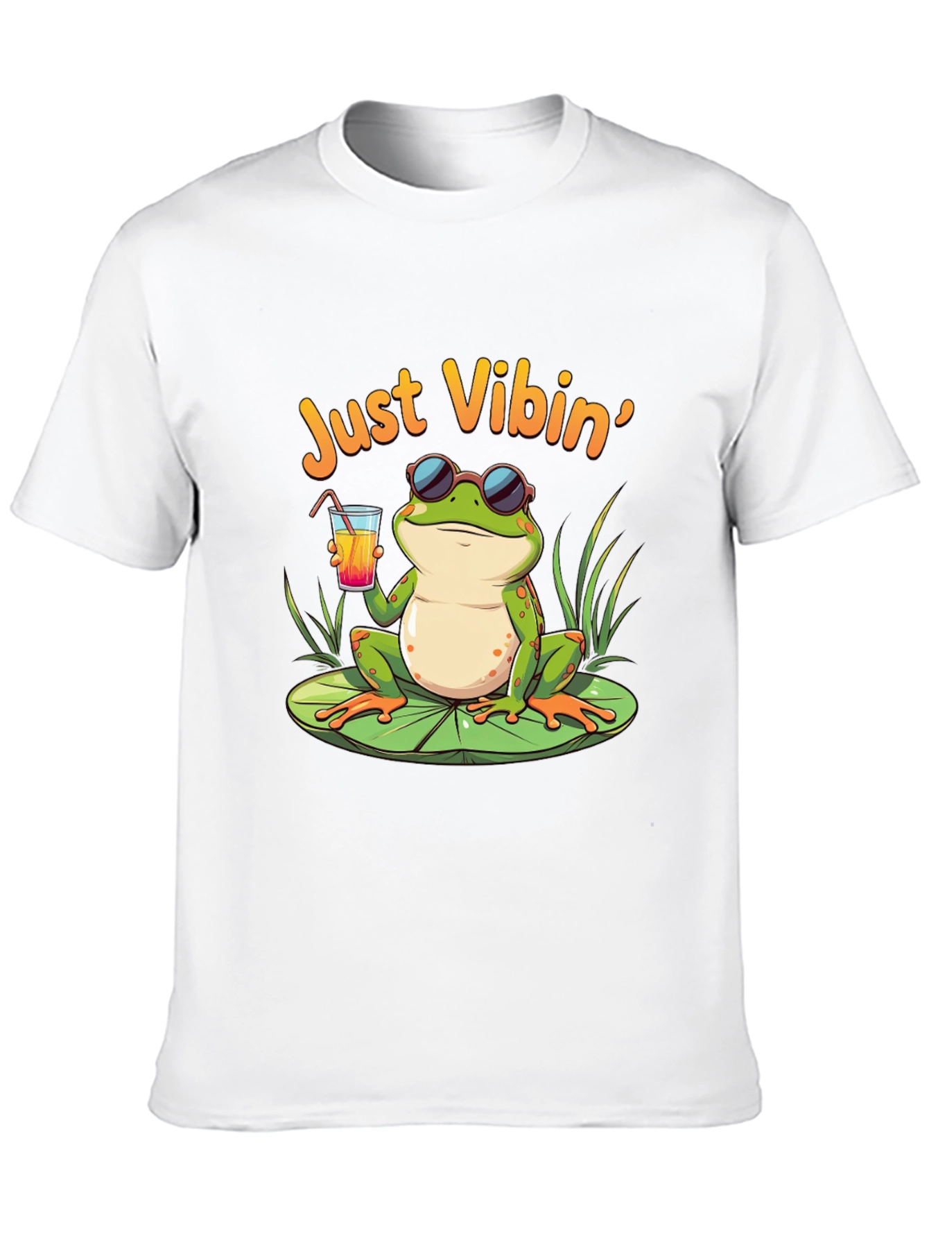 Just Vibin Frog T-Shirt
