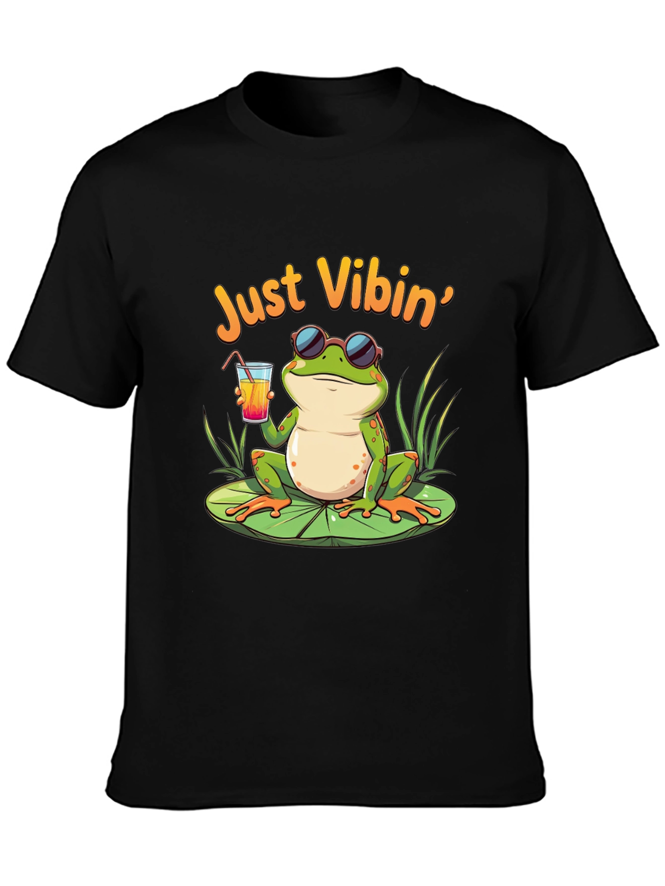 Just Vibin Frog T-Shirt