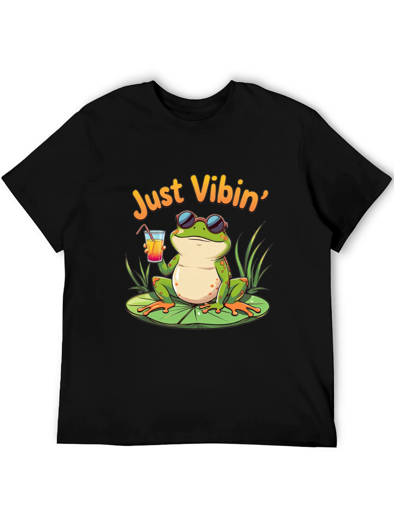 Just Vibin Frog T-Shirt