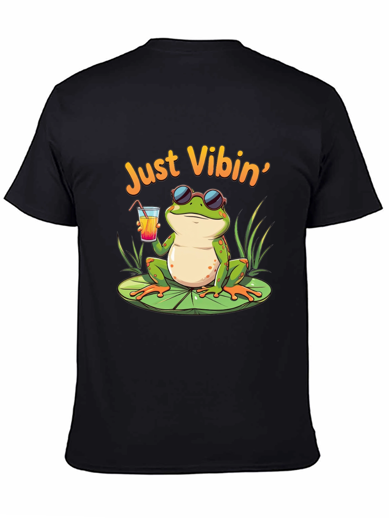 Just Vibin Frog T-Shirt
