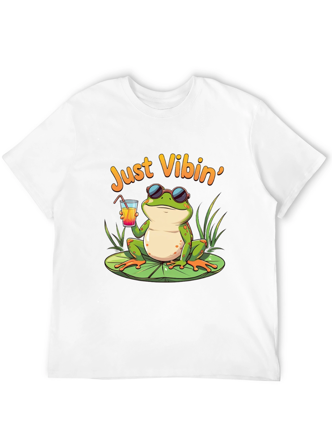 Just Vibin Frog T-Shirt