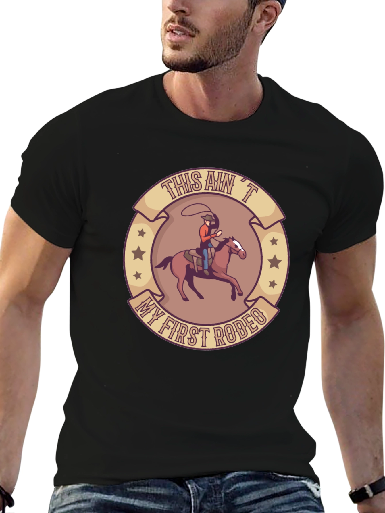 Rodeo Graphic Tee - This Aint My First Rodeo!