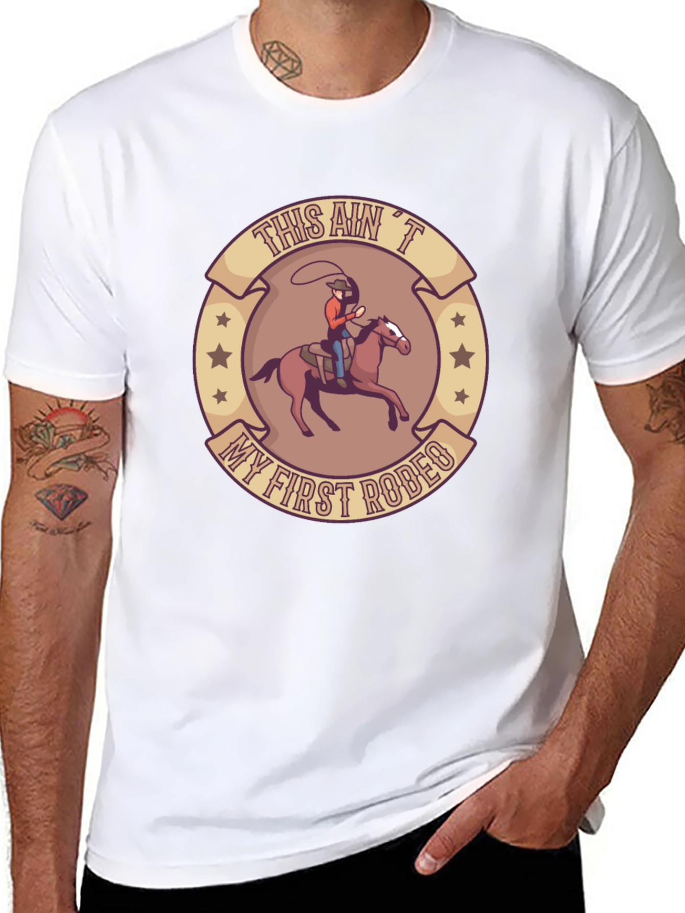 Rodeo Graphic Tee - This Aint My First Rodeo!