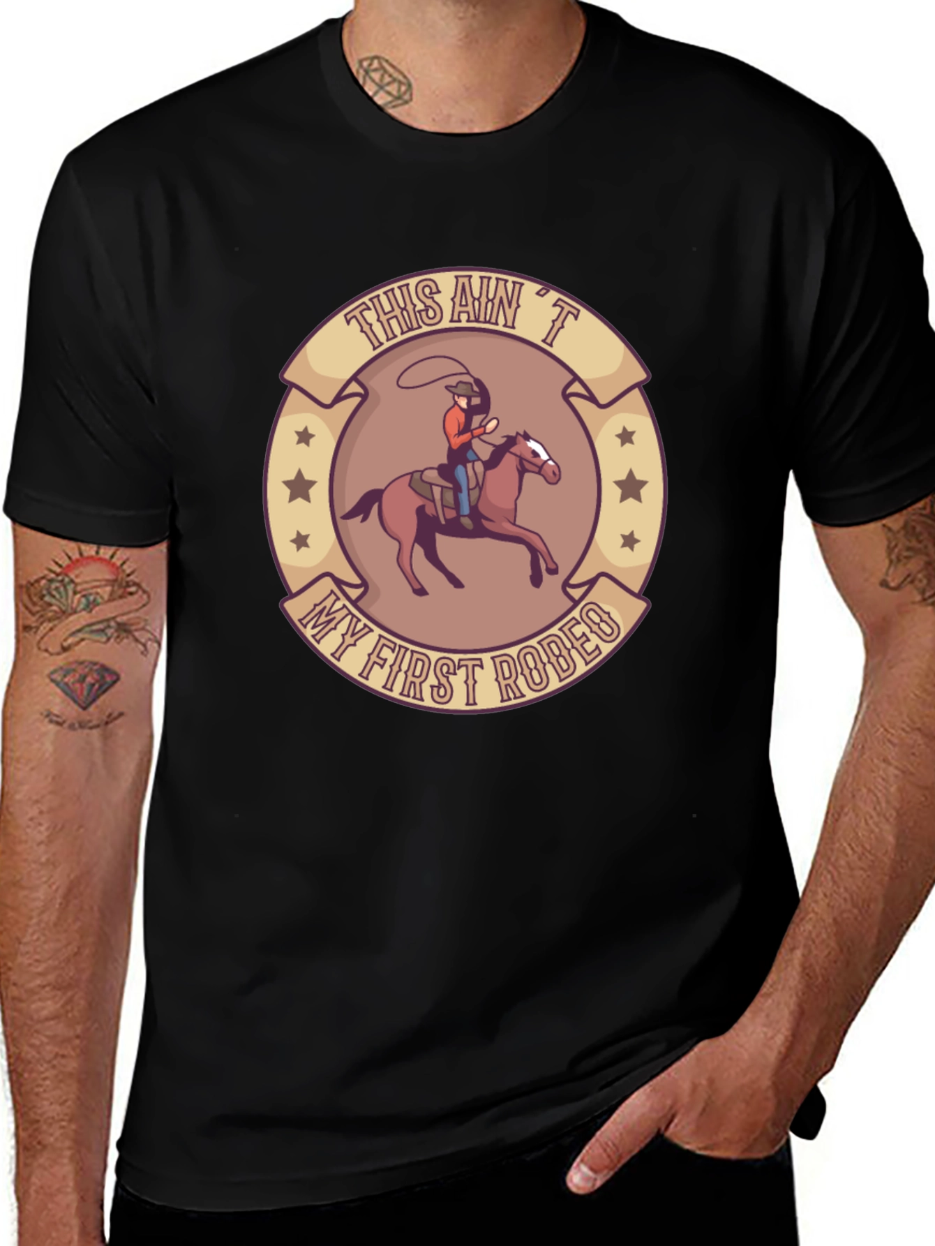 Rodeo Graphic Tee - This Aint My First Rodeo!