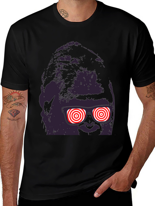 Funny Graphic T-Shirt with Novelty Eyes