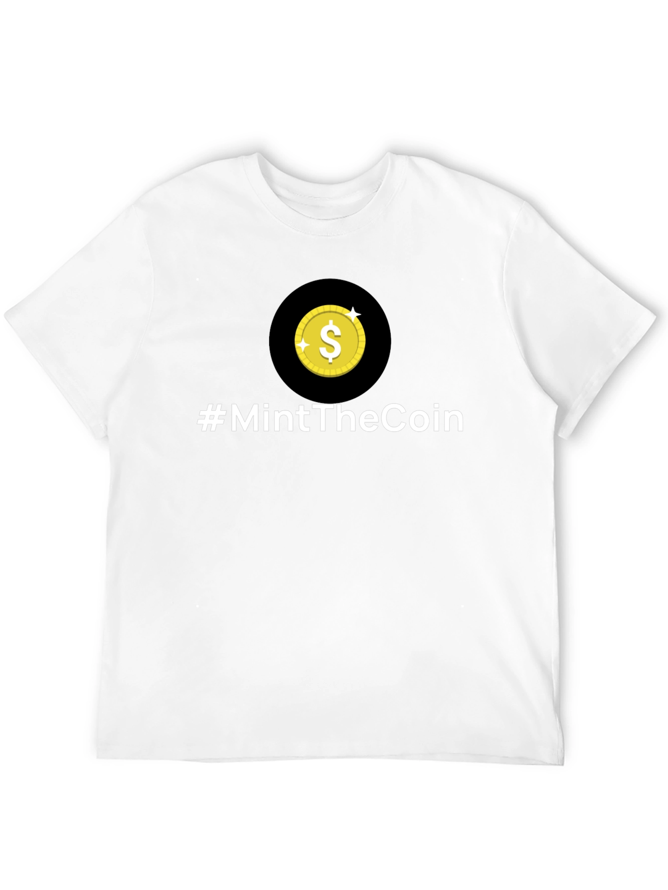 #MintTheCoin Black T-Shirt - Crypto Enthusiast Apparel