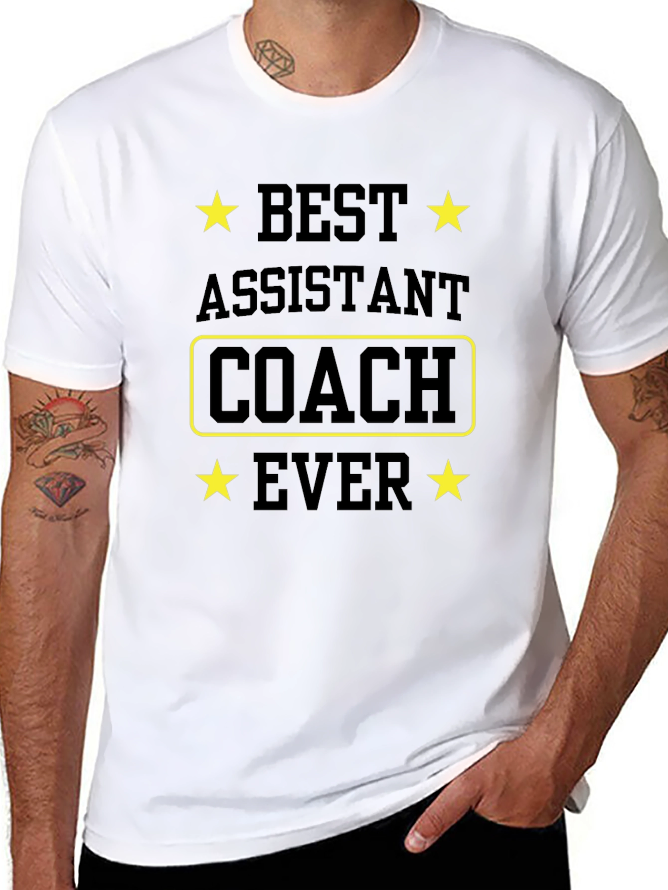 Best Assistant Coach Ever Graphic T-Shirt