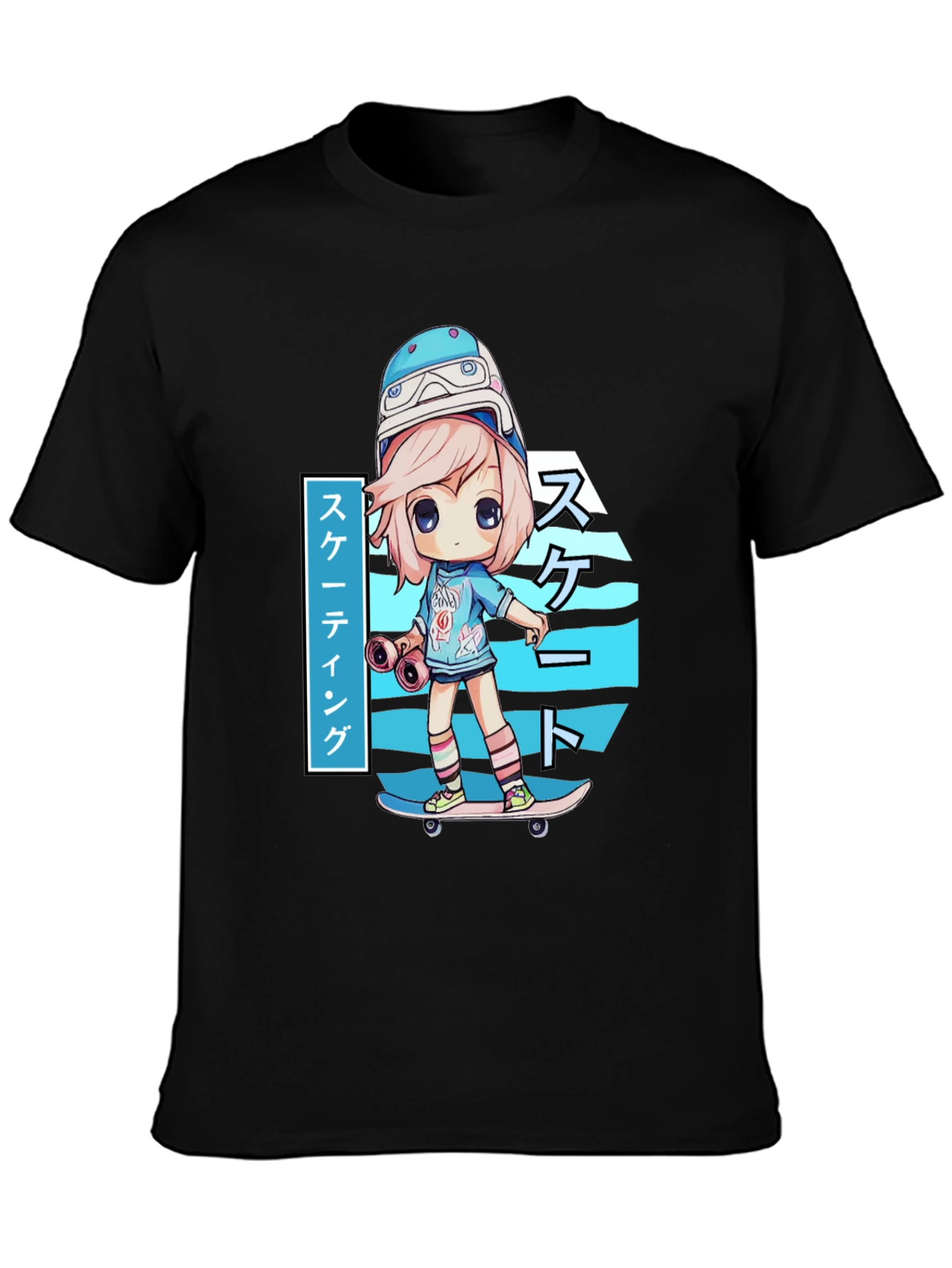 Anime Skater T-Shirt - Stylish Graphic Tee