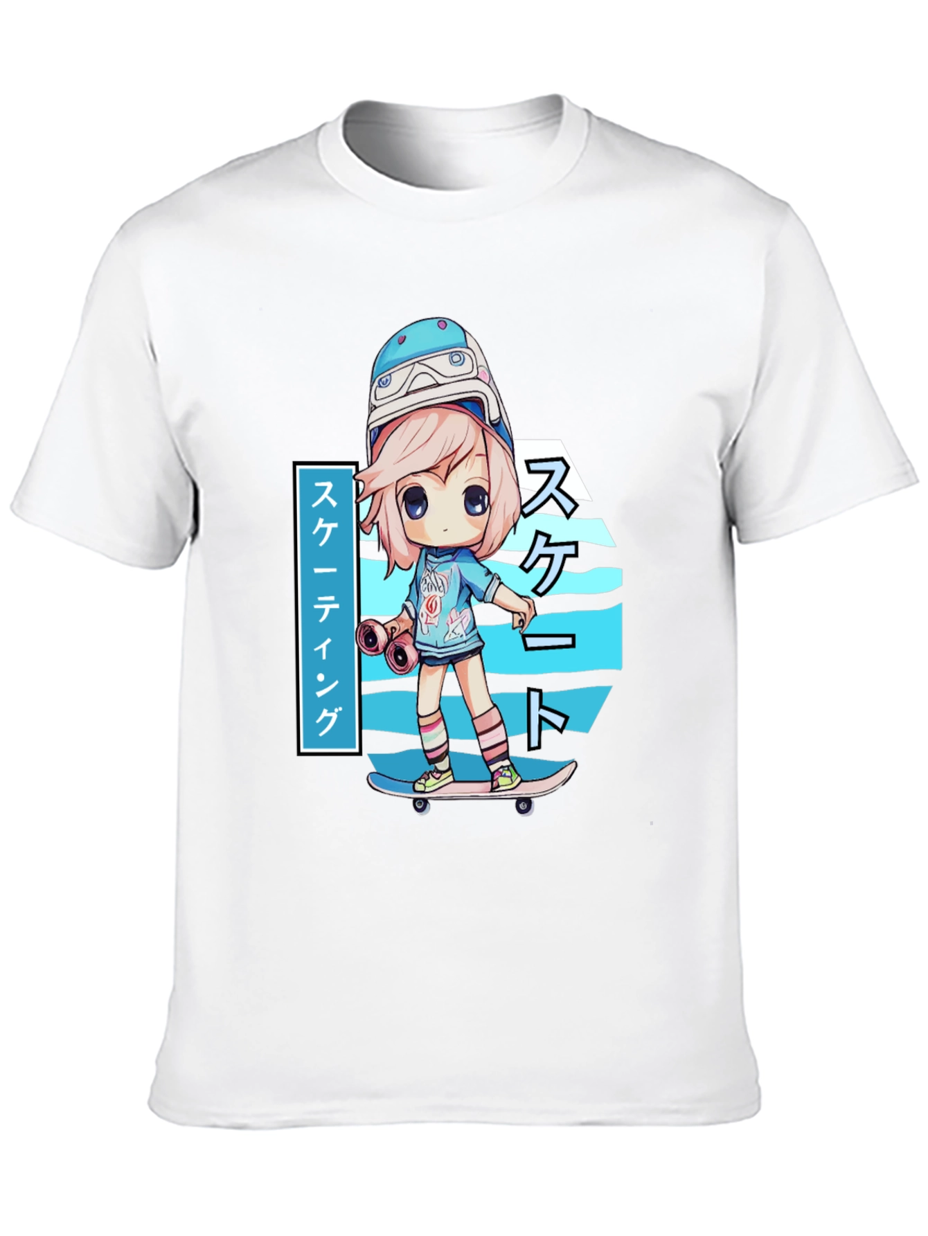 Anime Skater T-Shirt - Stylish Graphic Tee