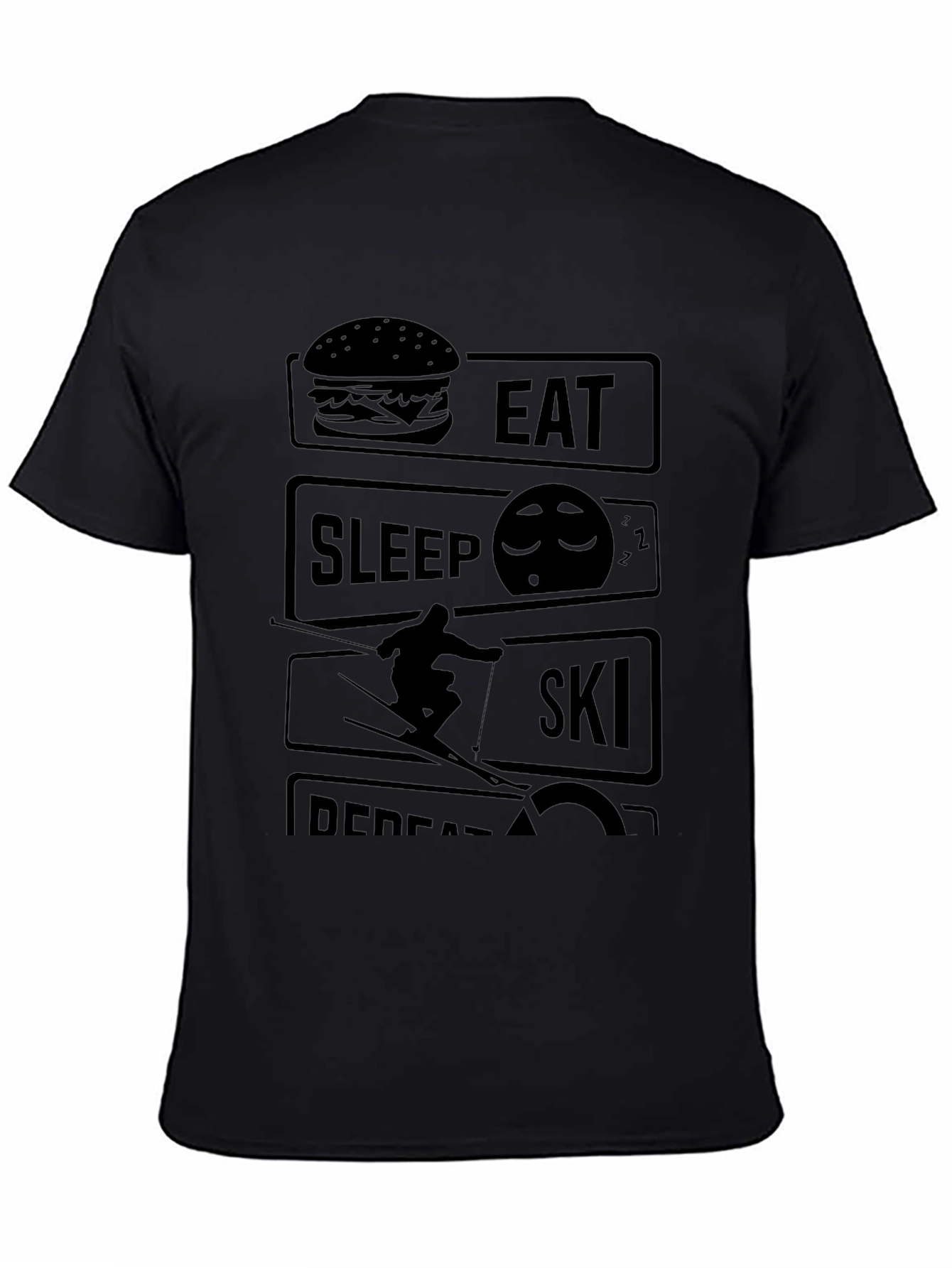 Eat Sleep Ski Repeat T-Shirt
