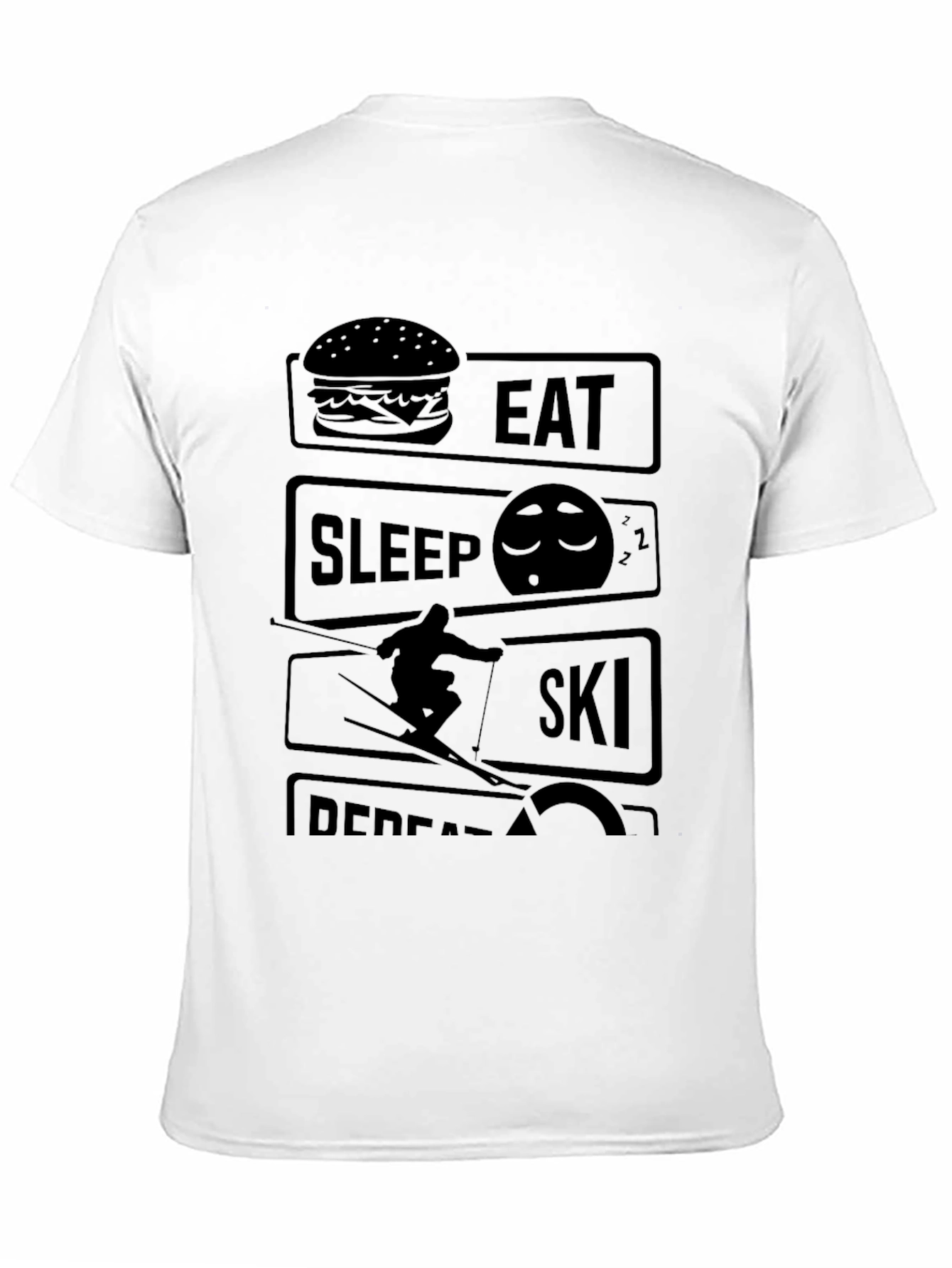 Eat Sleep Ski Repeat T-Shirt